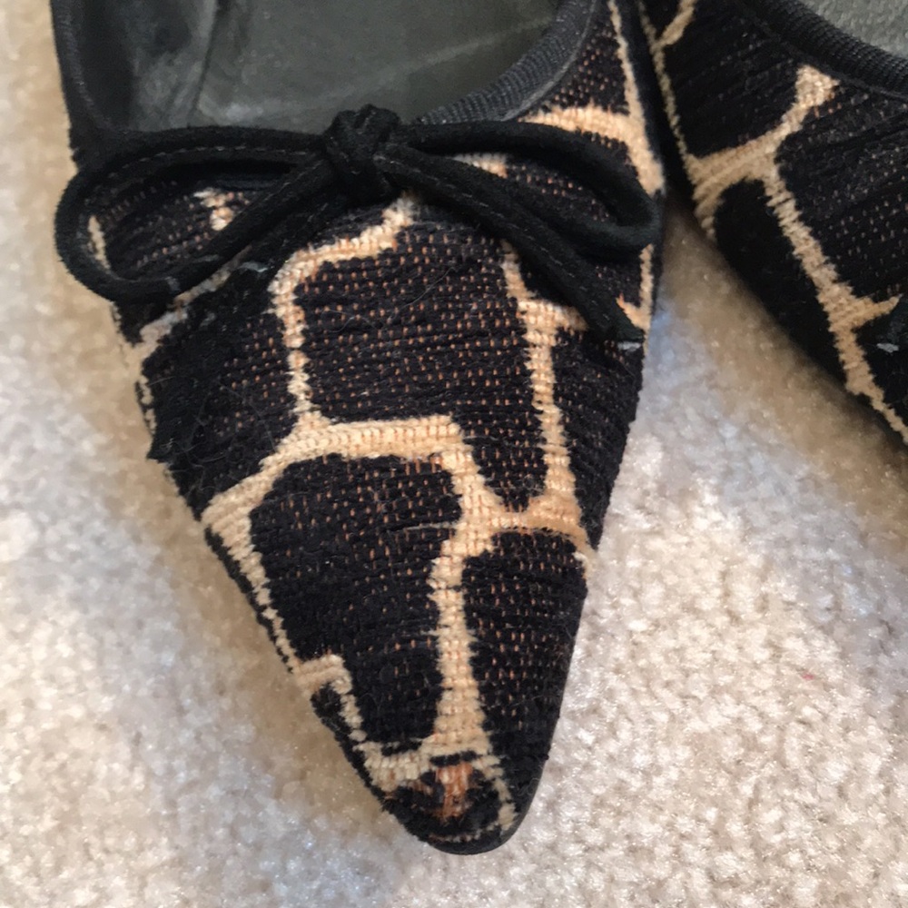 Antonio Parriego Made in Spain Giraffe pattern flats. Y2K EU 36- like a 5.5-6 US - Picture 8 of 11